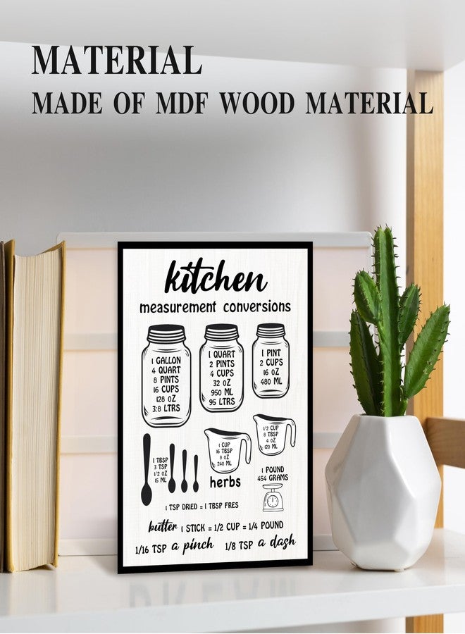 patcate Kitchen Measurement Conversion Chart Wall Hanging Decor for Kitchen Essentials, Baking Supplies Tools and Accessories for Women (A15) - Image 3